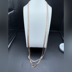 J. Jill Gold and Silver Layered Necklace